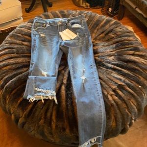 Cropped skinny Jean size 9